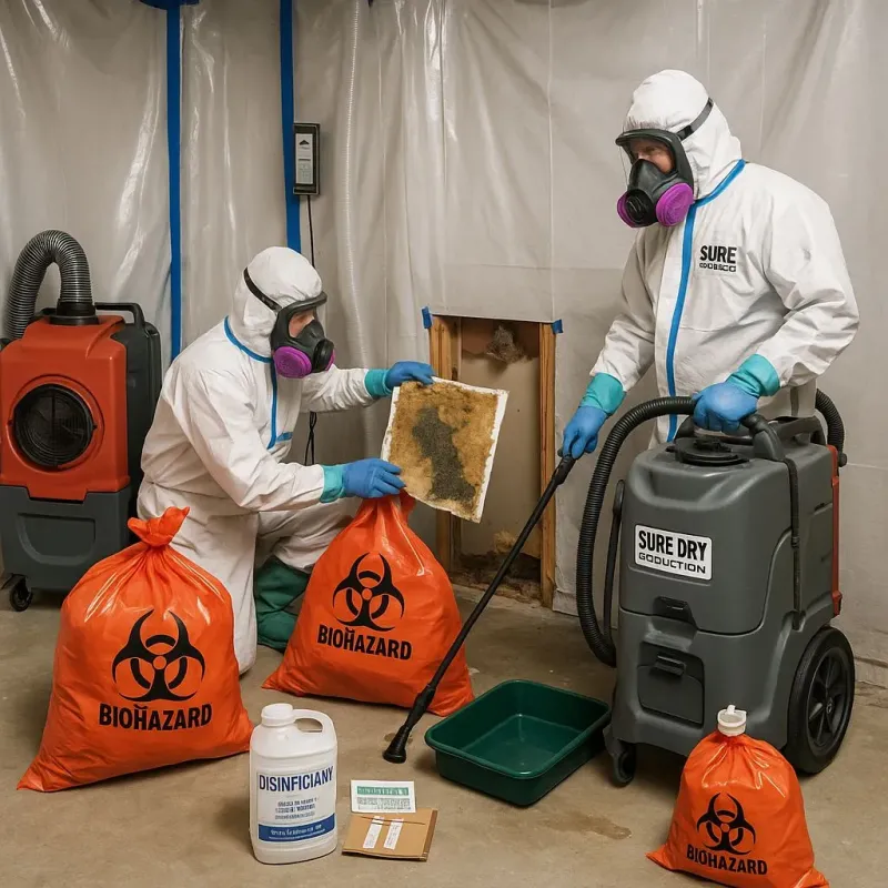 Contaminated Water Handling Protocols process in Brentwood, PA